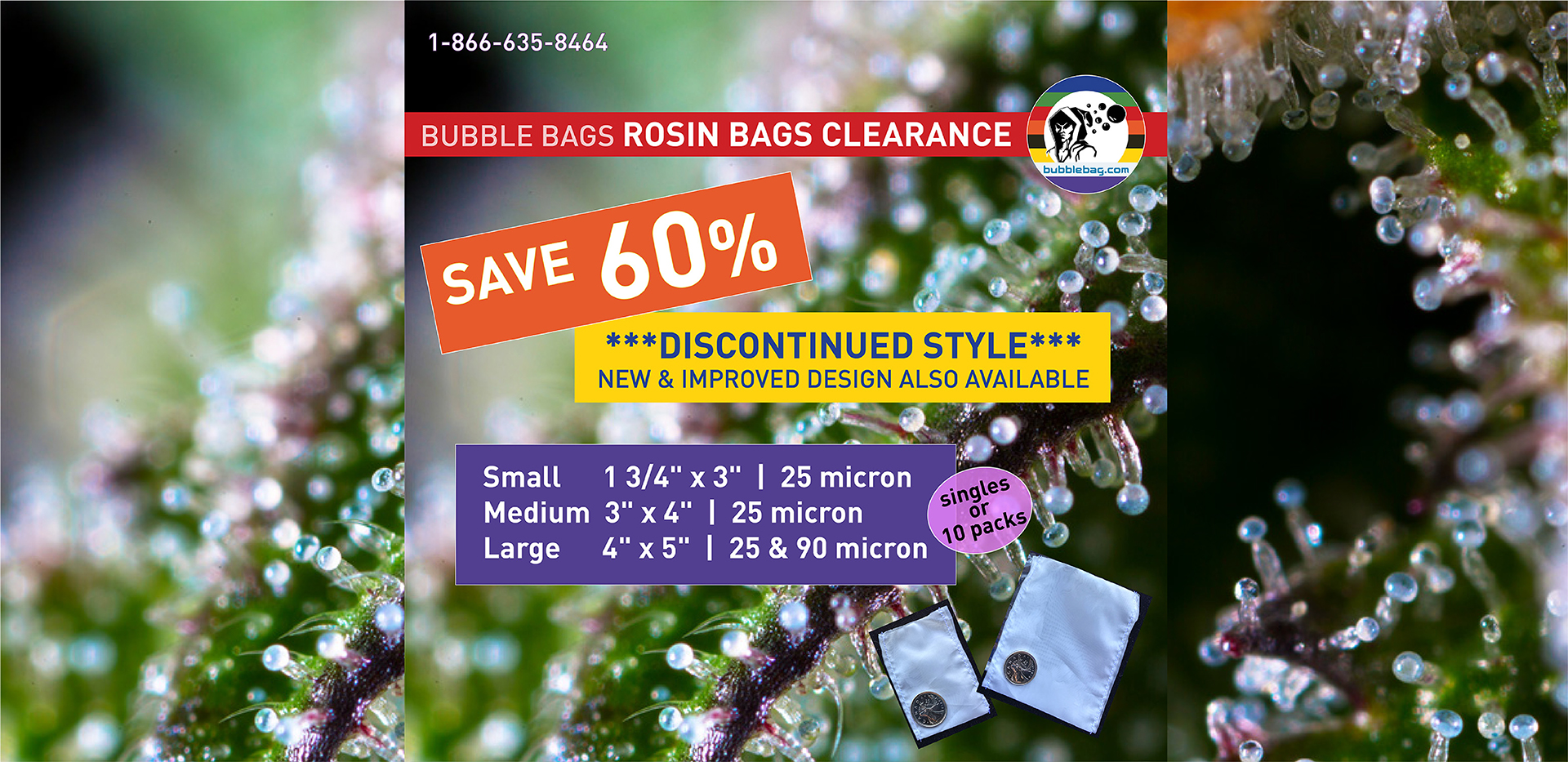 60% off Rosin Bags Discontinued style