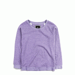 Front Lavender Ladies' Light Crewneck Sweater (LCT1)