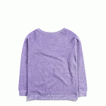 Back Lavender Ladies' Light Crewneck Sweater (LCT1)