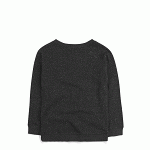 Back Black Fleck Ladies' Light Crewneck Sweater (LCT1)