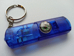 Bubble Light : Whistle Compass LED Keychain