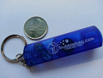 Bubble Light : Whistle Compass LED Keychain Quarter