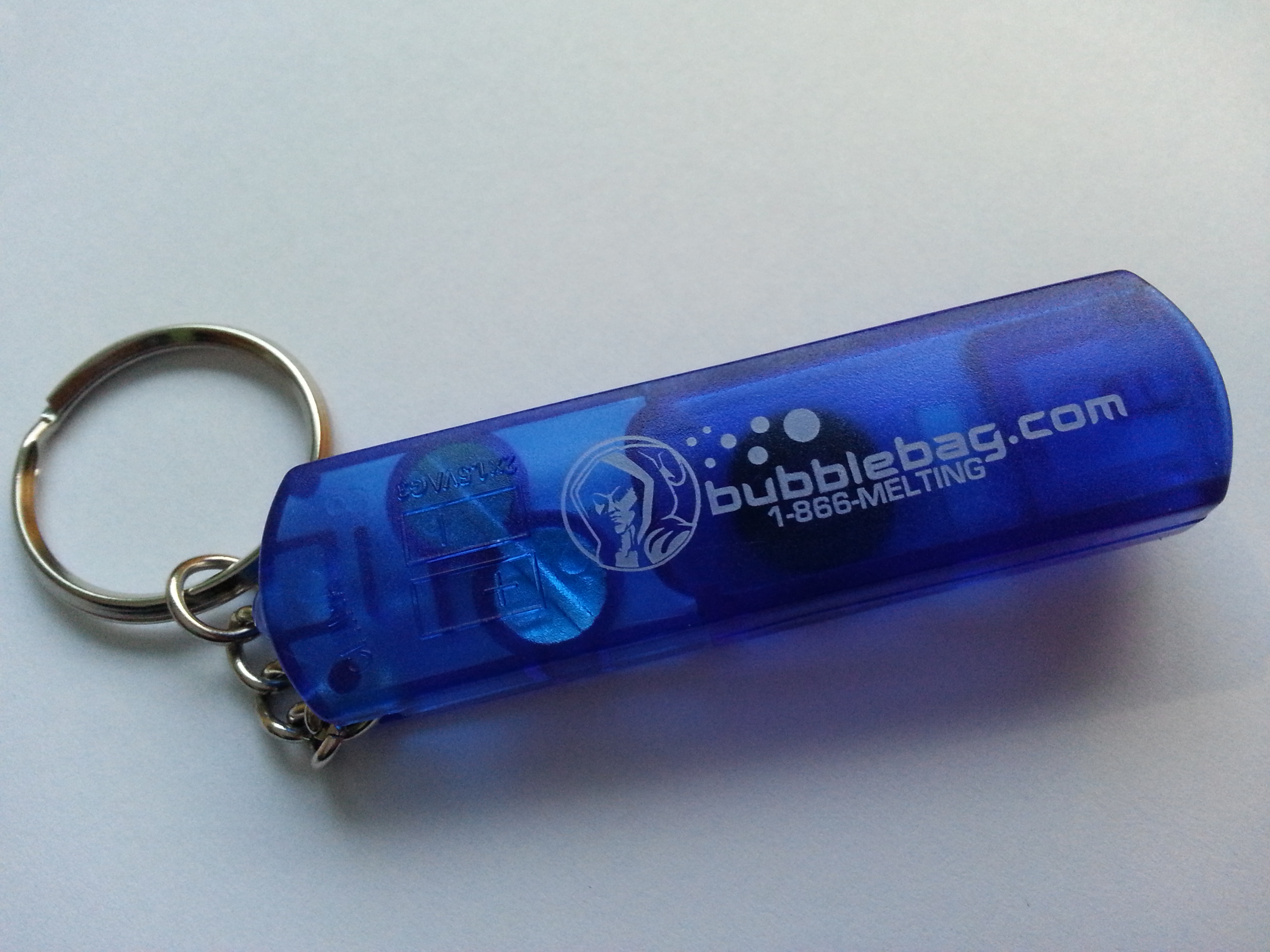 Bubble Light : Whistle Compass LED Keychain (BBL)