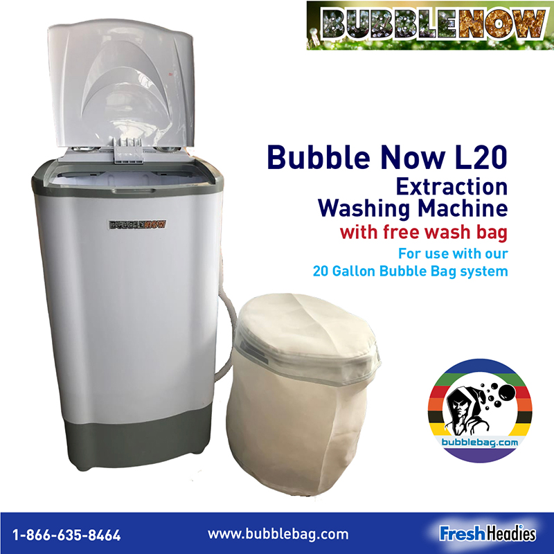 *OUT OF STOCK* Bubble Now L20 | 20 Gallon Extraction Washing Machine (BNL20)