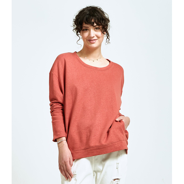 Ladies' Slouchy Sweatshirt (LT-50008)