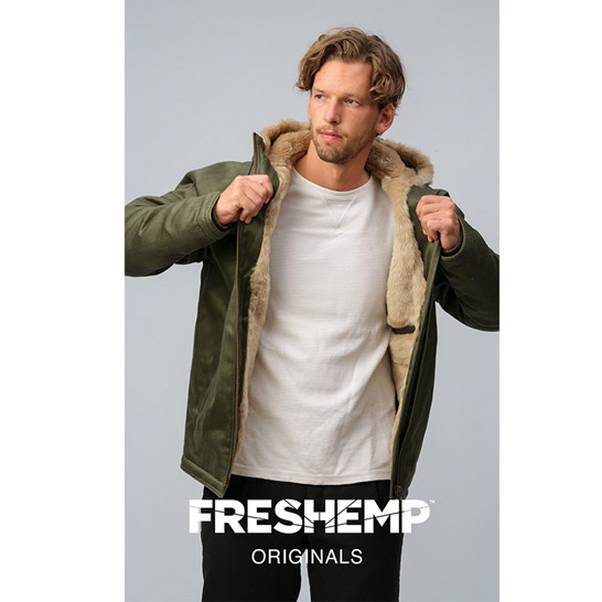 Men's Original Hemp Jacket by FRESHEMP (FHM) *NOW IN STOCK!* 10% OFF