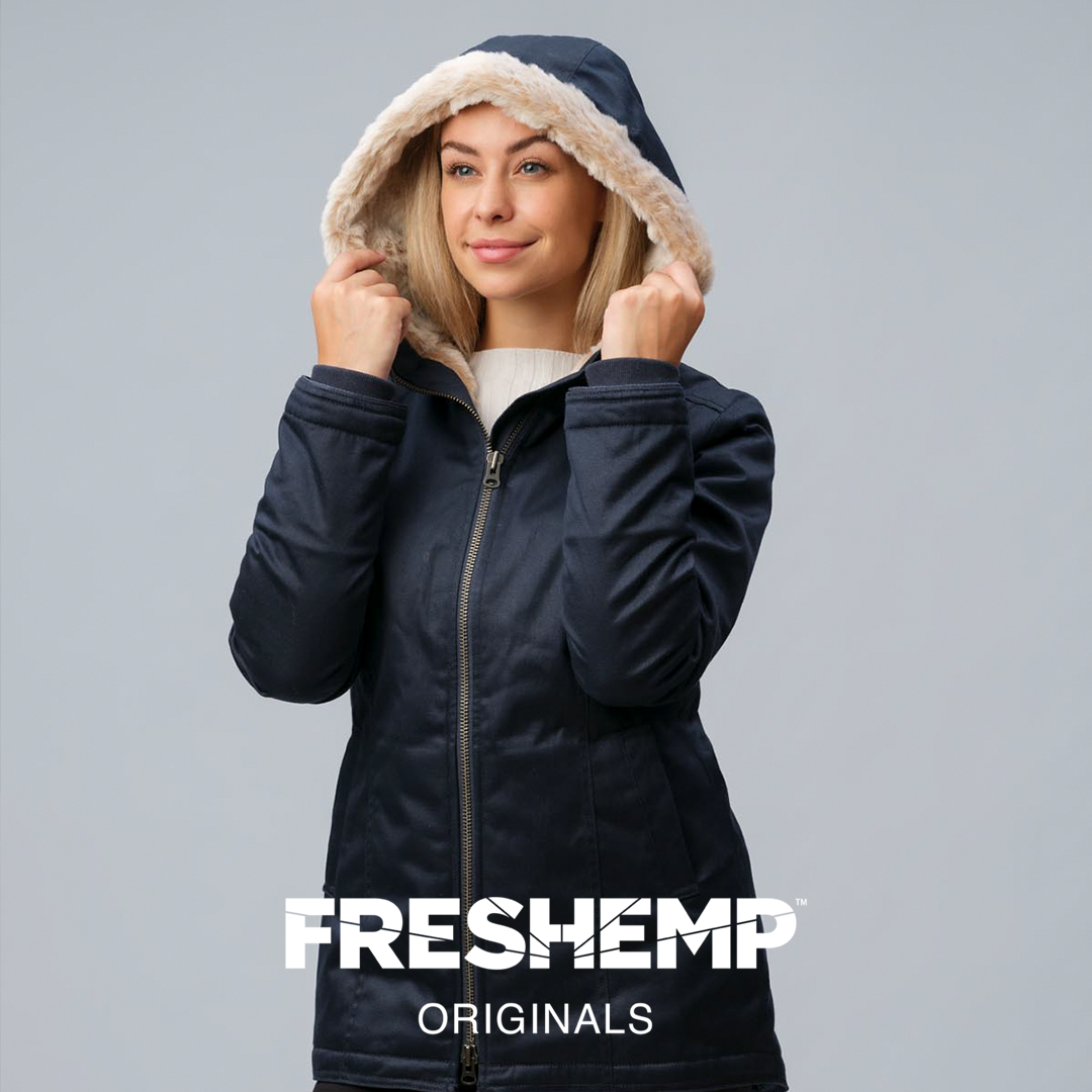 Ladies' Original Hemp Jacket by FRESHEMP (FHL) *NOW IN STOCK!* 10% OFF