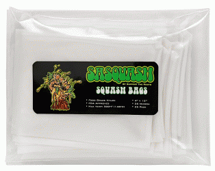 Sasquash Squash Bags | 4x12" | 35 micron | 25 Pack 
