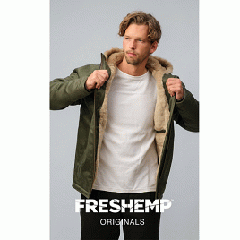 Men's Original Hemp Jacket by FRESHEMP (FHM) *NOW IN STOCK!*